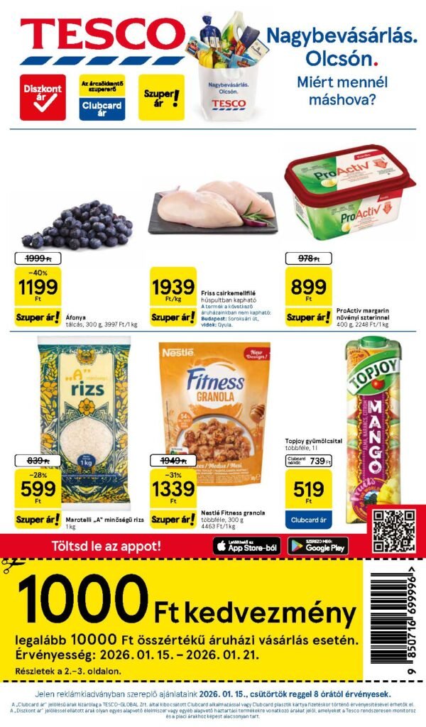 tesco hipermarket akciós újság 2026 3 hét