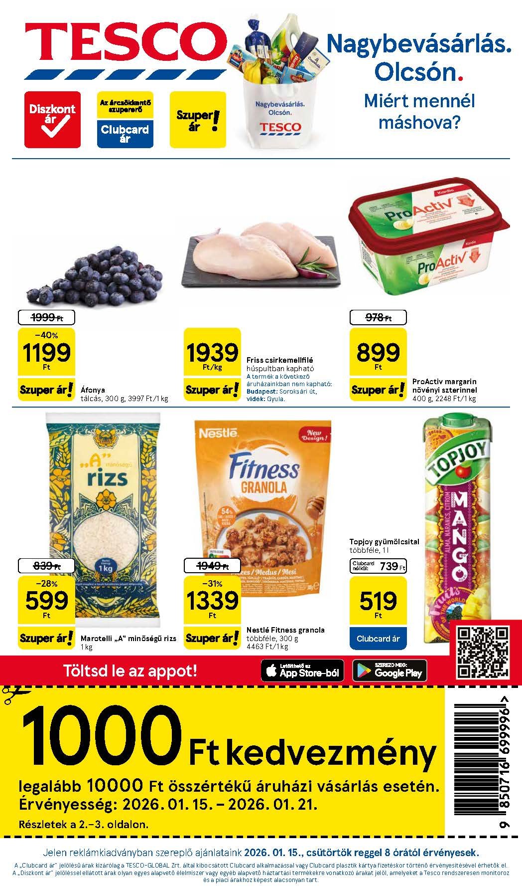 tesco hipermarket akciós újság 2026 3 hét