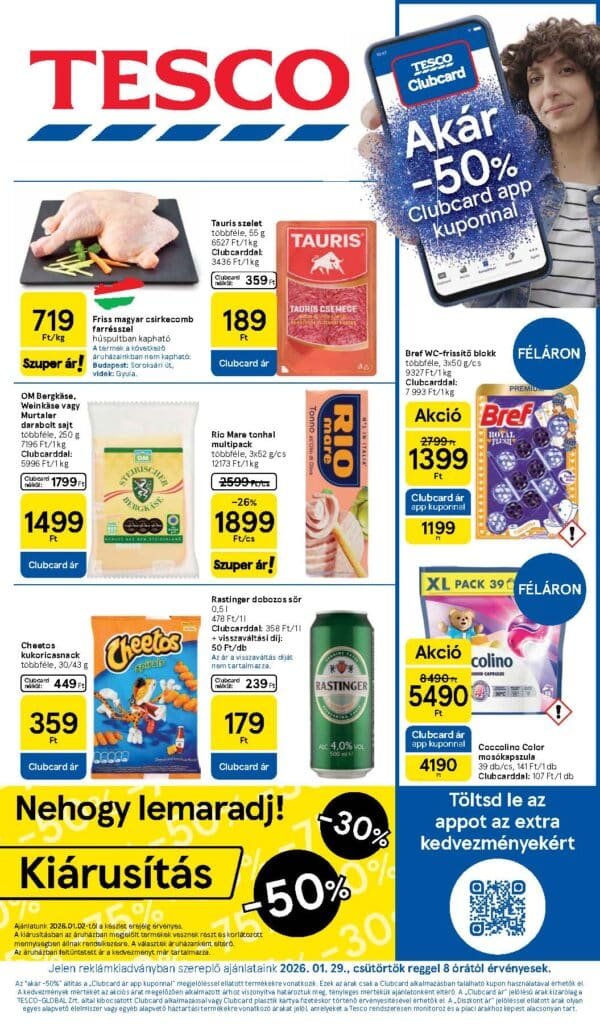 tesco hipermarket akciós újság 2026 5 hét