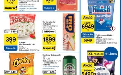 tesco szupermarket akciós újság 2026 5 hét