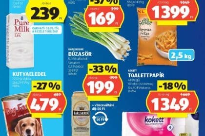 aldi akciós újság 2026 9 hét