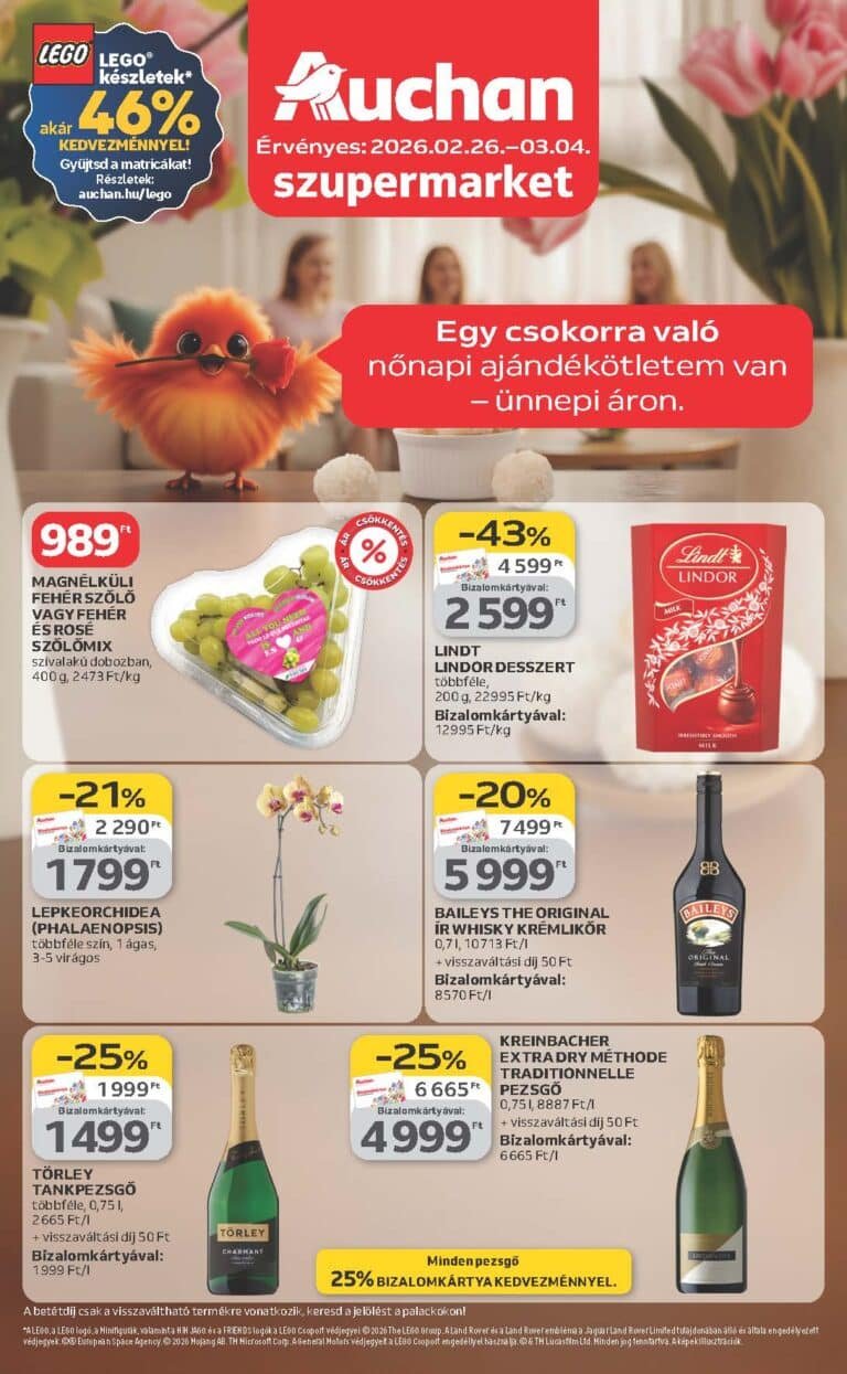 auchan akciós újság 2026 9 hét