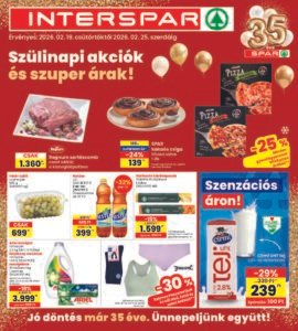 interspar akciós újság 2026 8 hét
