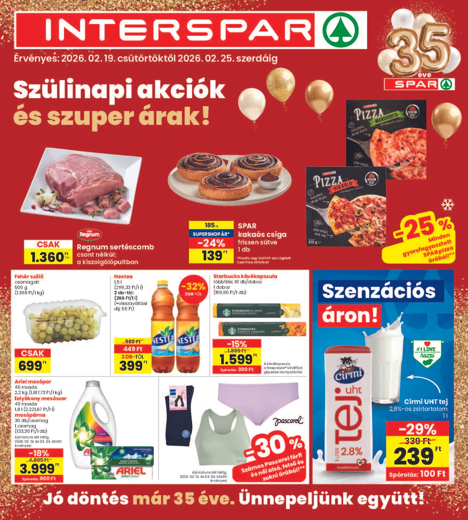 interspar akciós újság 2026 8 hét