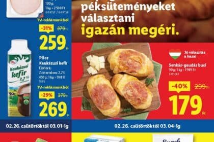 lidl akciós újság 2026 9 hét