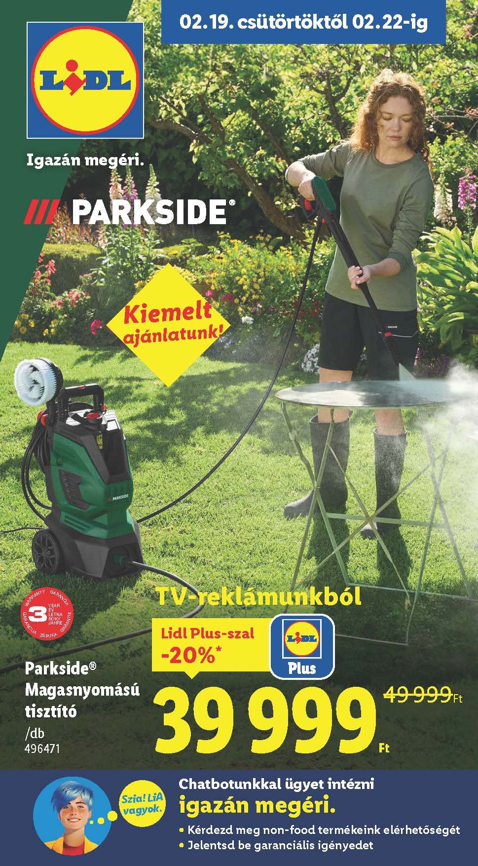 lidl nonfood akciós újság 2026 8 hét