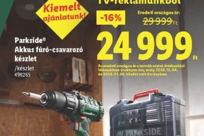 lidl nonfood akciós újság 2026 9 hét