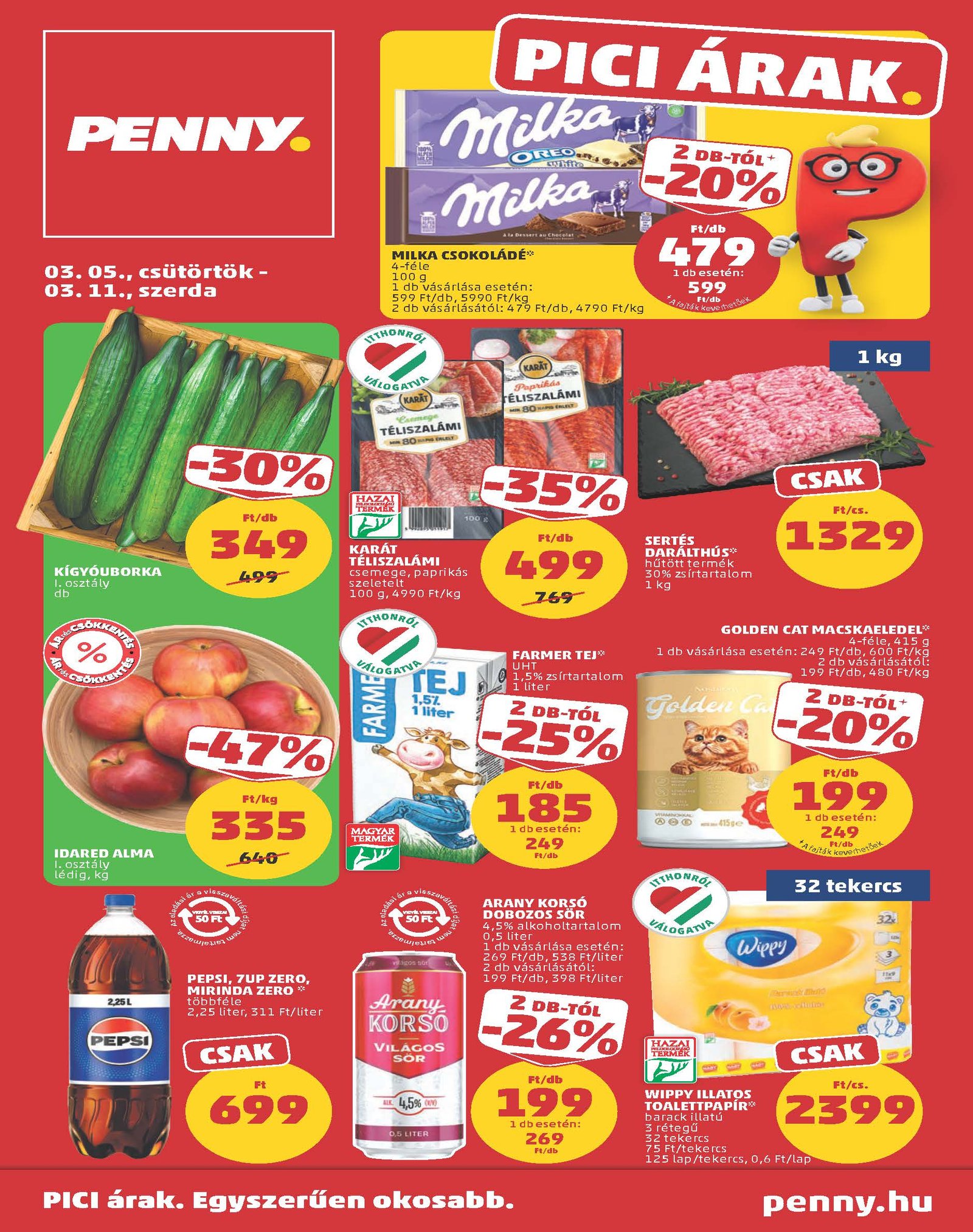 penny akciós újság 2026 10 hét