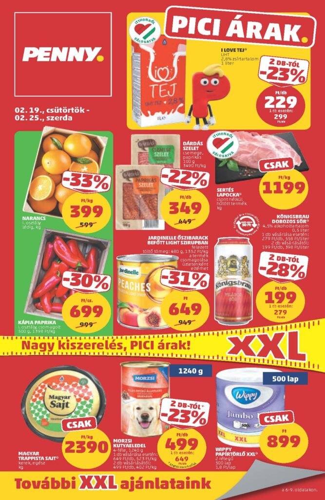 penny akciós újság 2026 8 hét