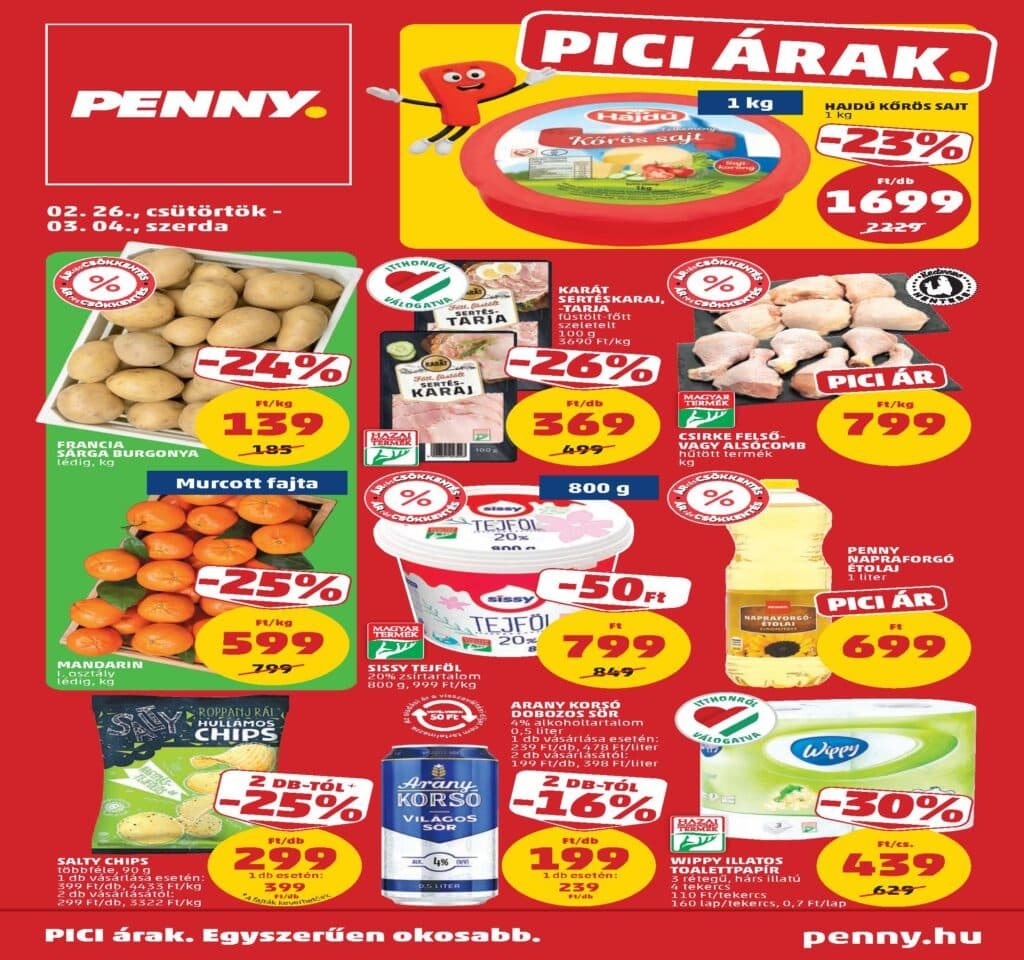 penny akciós újság 2026 9 hét