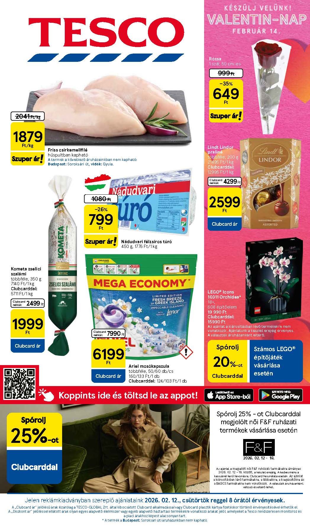 tesco hipermarket akciós újság 2026 7 hét