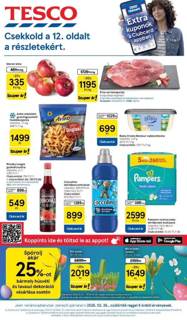 tesco hipermarket akciós újság 2026 9 hét
