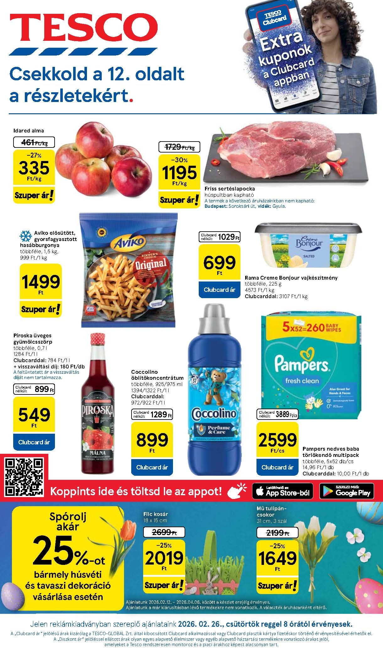 tesco hipermarket akciós újság 2026 9 hét