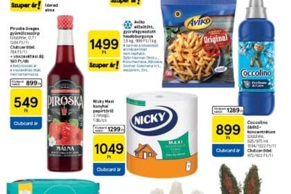 tesco szupermarket akciós újság 2026 9 hét