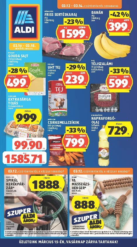 aldi akciós újság 2026 11 hét