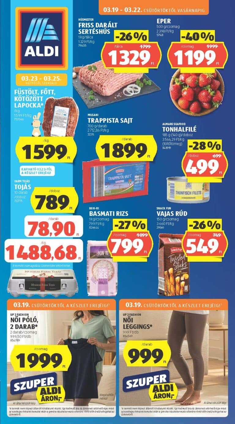 aldi akciós újság 2026 12 hét