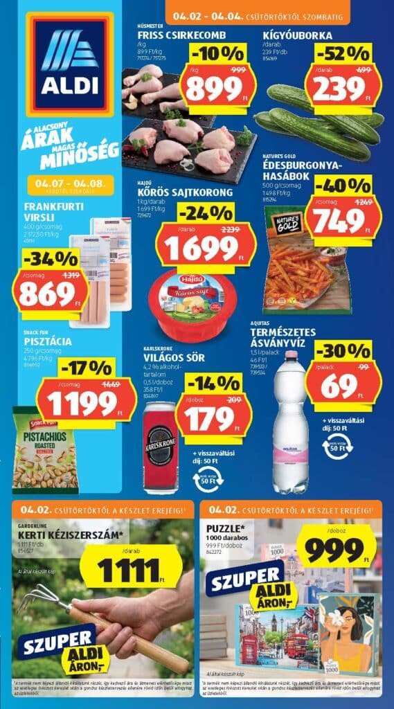 aldi akciós újság 2026 14 hét
