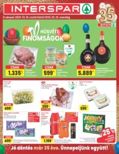 interspar akciós újság 2026 12 hét