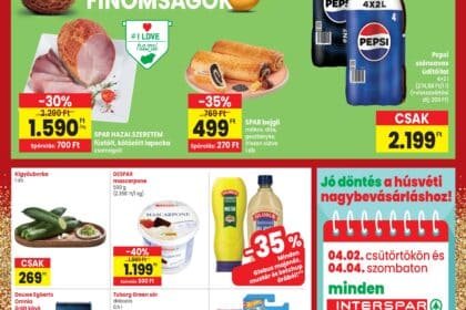 interspar akciós újság 2026 13 hét