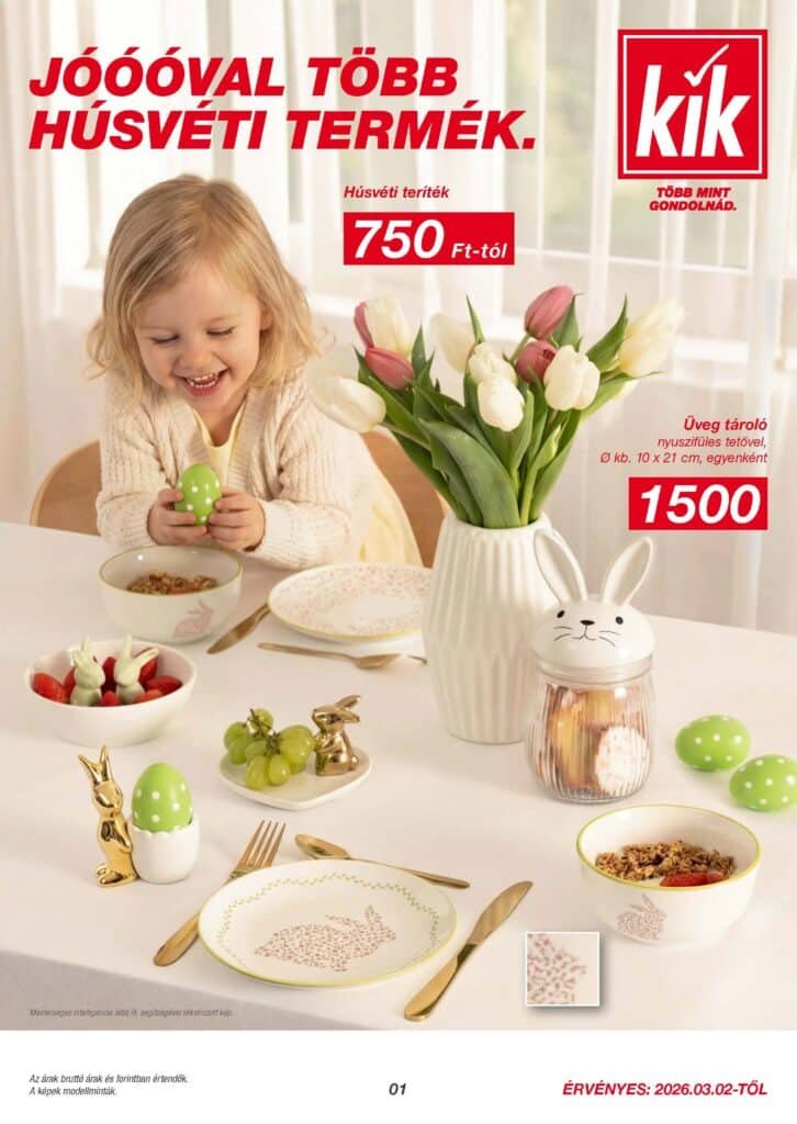 kik akciós újság 2026 március