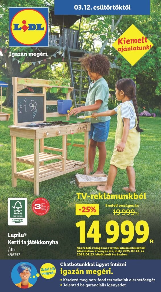 lidl nonfood akciós újság 2026 11 hét