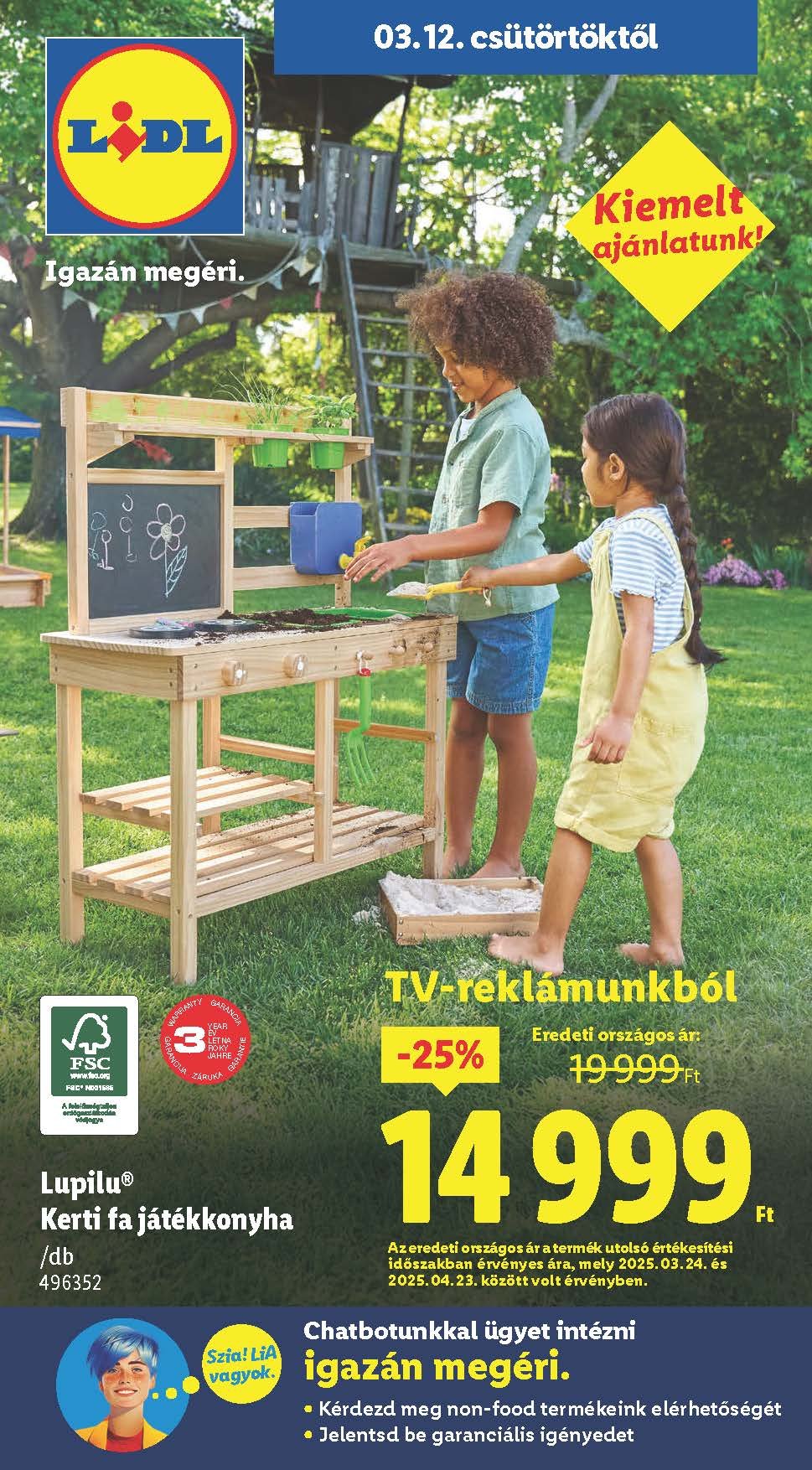 lidl nonfood akciós újság 2026 11 hét