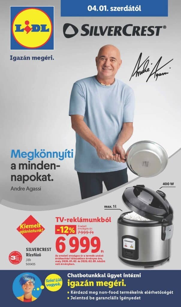 lidl nonfood akciós újság 2026 14 hét