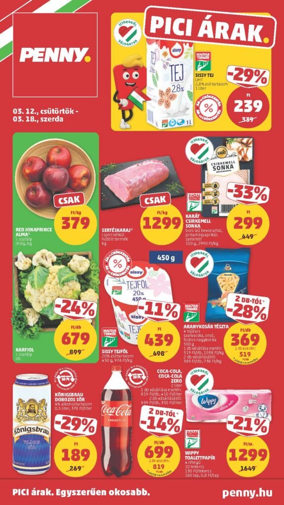 penny akciós újság 2026 11 hét