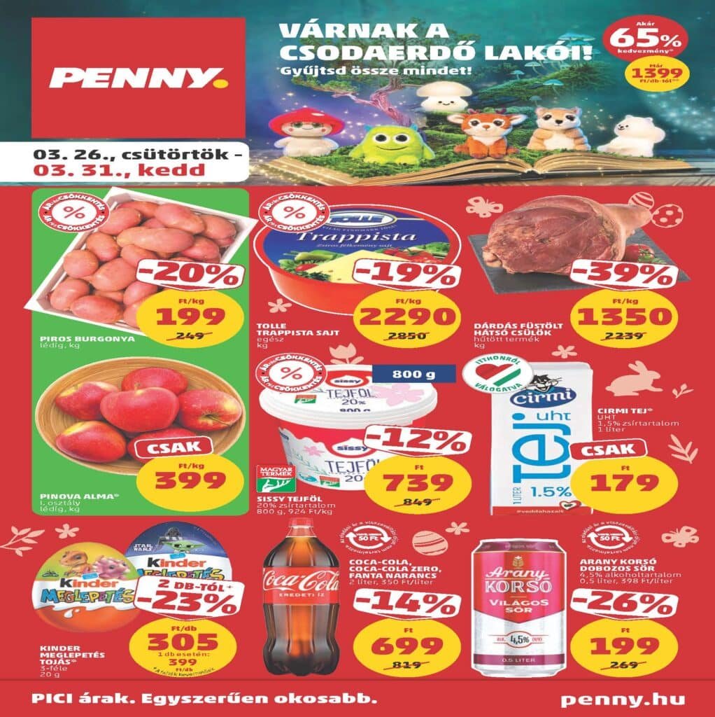 penny akciós újság 2026 13 hét