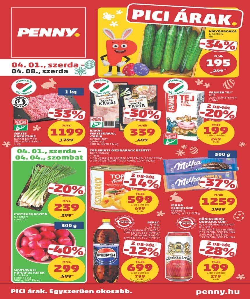 penny akciós újság 2026 14 hét