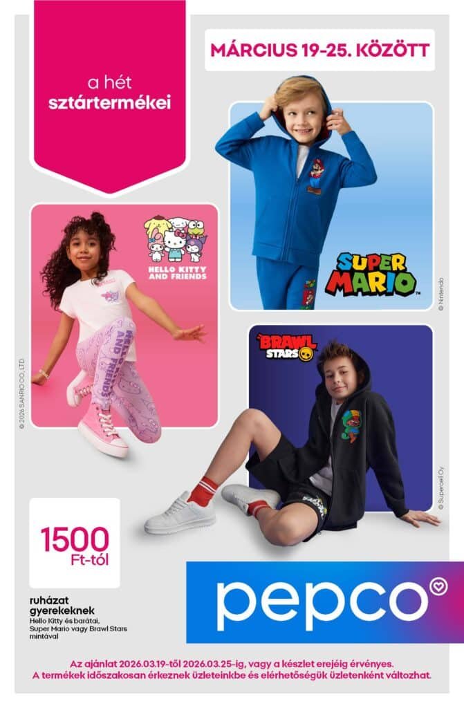 pepco akciós újság 2026 03 19