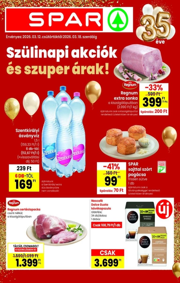 spar akciós újság 2026 11 hét