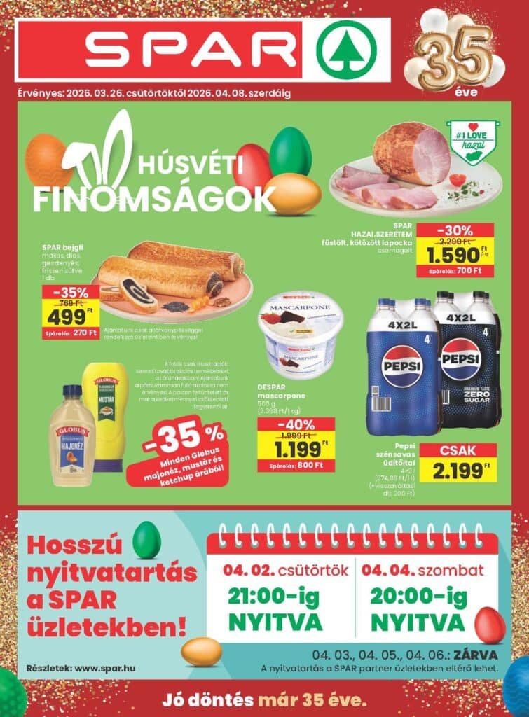 spar akciós újság 2026 13 hét