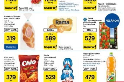 tesco hipermarket akciós újság 2026 13 hét