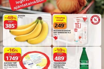 auchan akciós újság 2026 15 hét