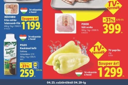 lidl akciós újság 2026 17 hét