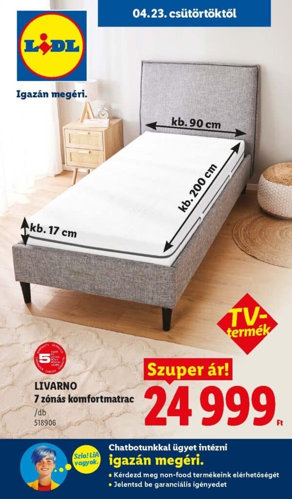 lidl nonfood akciós újság 2026 17 hét