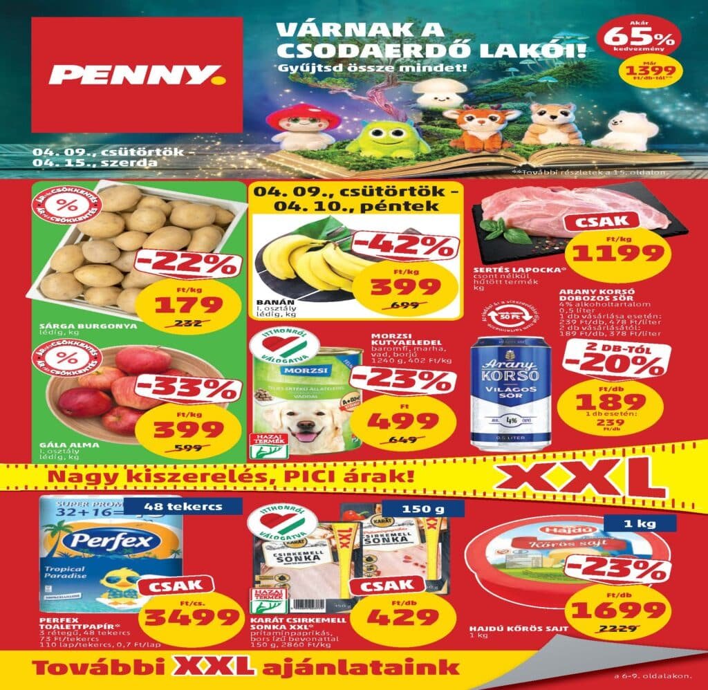 penny akciós újság 2026 15 hét