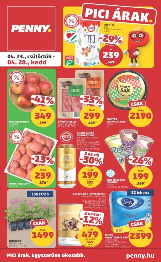 penny akciós újság 2026 17 hét