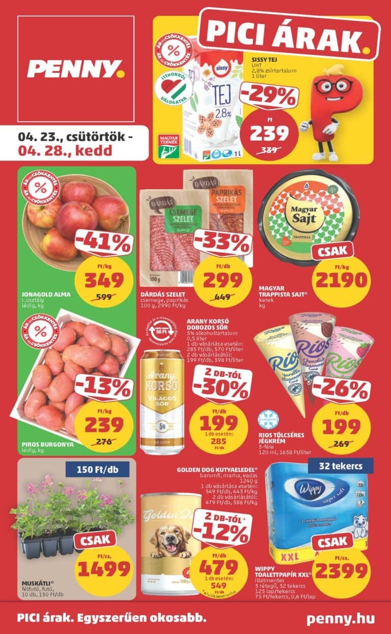penny akciós újság 2026 17 hét