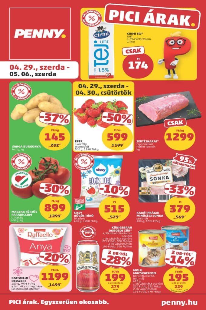 penny akciós újság 2026 18 hét