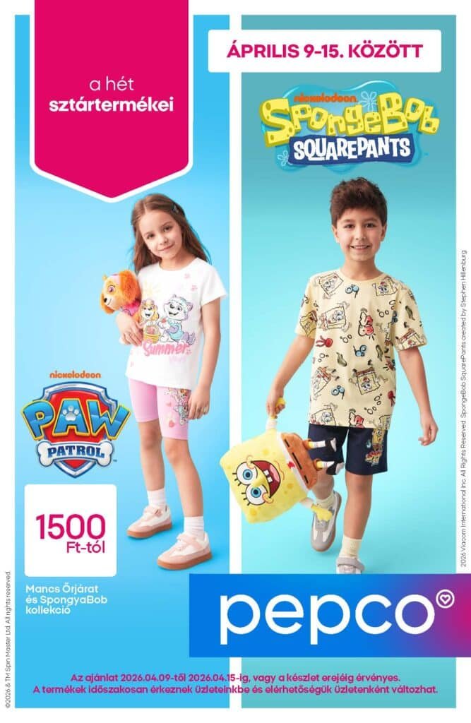pepco akciós újság 2026 04 09