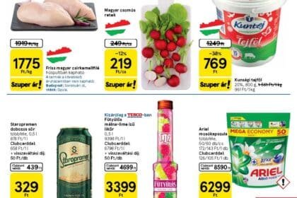 tesco hipermarket akciós újság 2026 16 hét