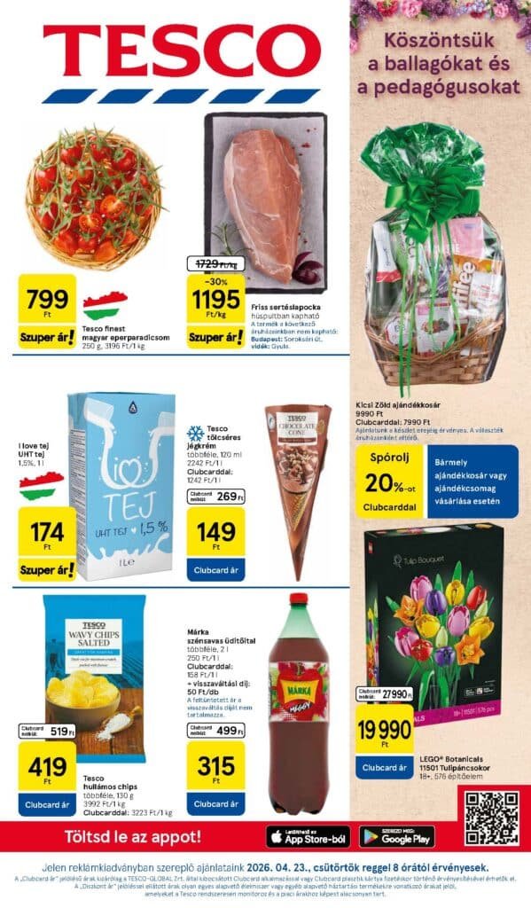 tesco hipermarket akciós újság 2026 17 hét