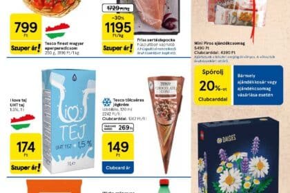 tesco szupermarket akciós újság 2026 17 hét
