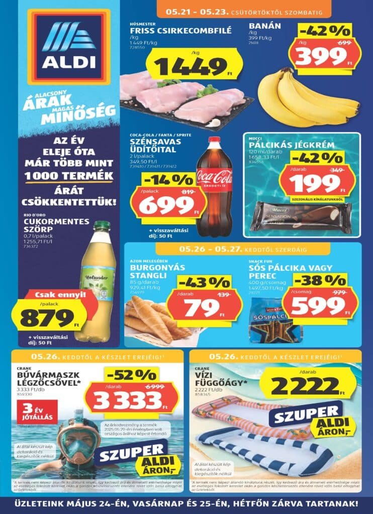 aldi akciós újság 2026 21 hét