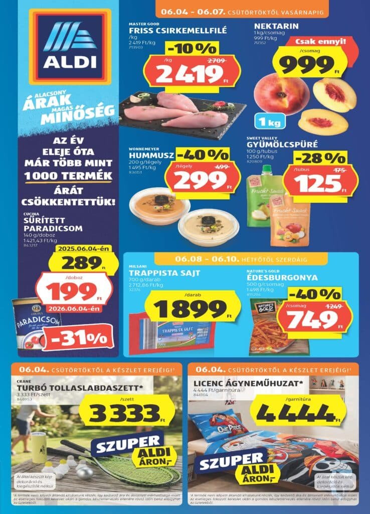 aldi akciós újság 2026 23 hét