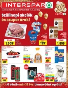 interspar akciós újság 2026 19 hét