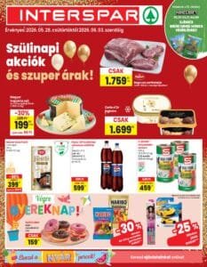 interspar akciós újság 2026 22 hét