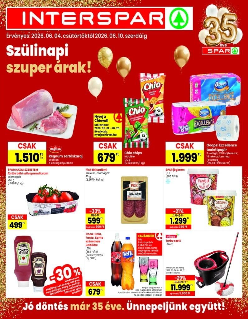 interspar akciós újság 2026 23 hét